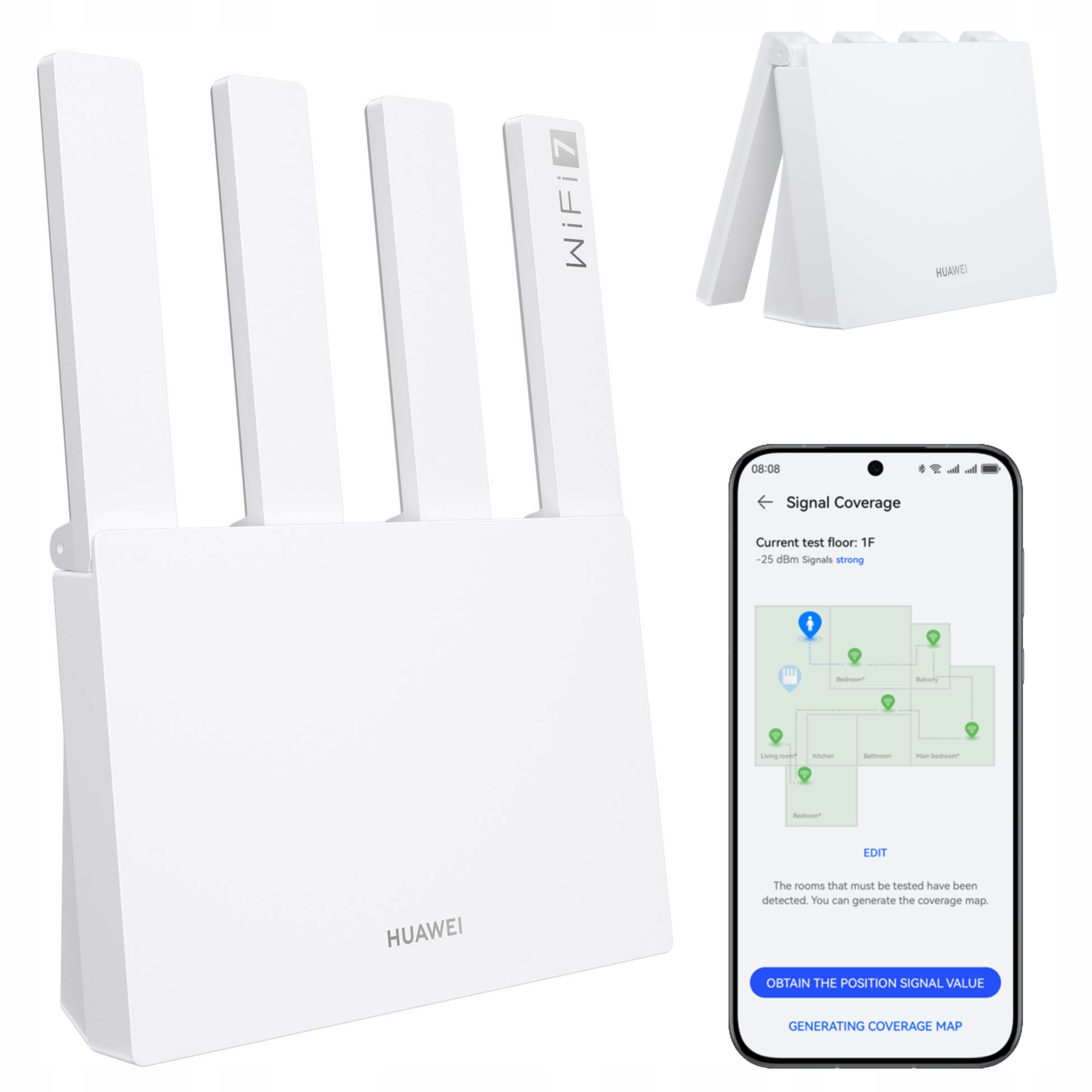 Router Huawei BE32-20 802.11be (Wi-Fi 7)