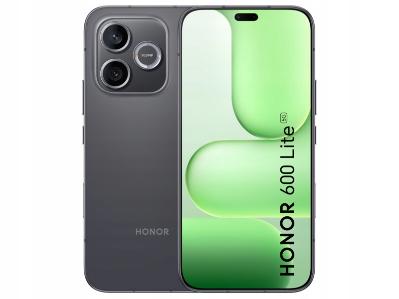 Smartfon Honor 600 Lite 5G 8/256GB 6.6" 120Hz Czarny