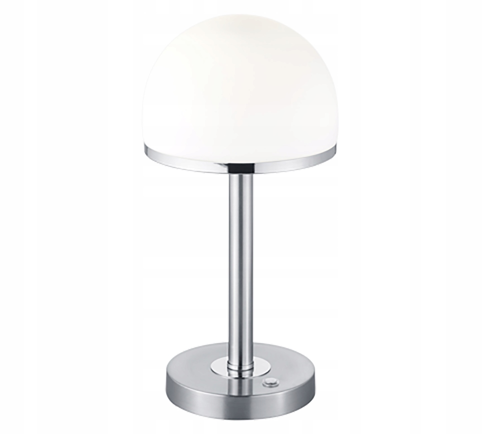 Stolová pologuľová lampa Berlin strieborná Trio
