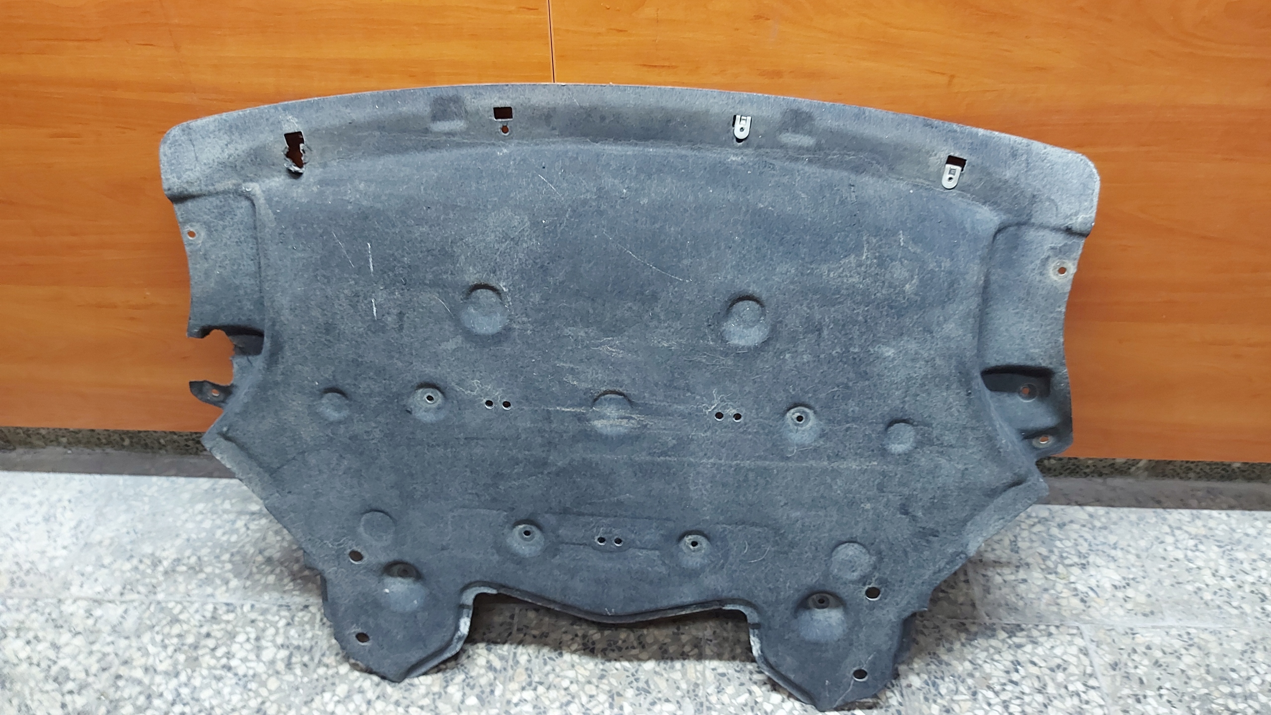 cover below engine of the engine BMW X5 F15