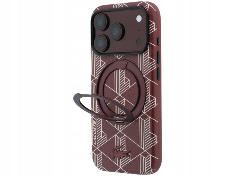 Etui Lacoste Blend with Ring Stand Magsafe do Apple iPhone 17 Pro/18 Pro