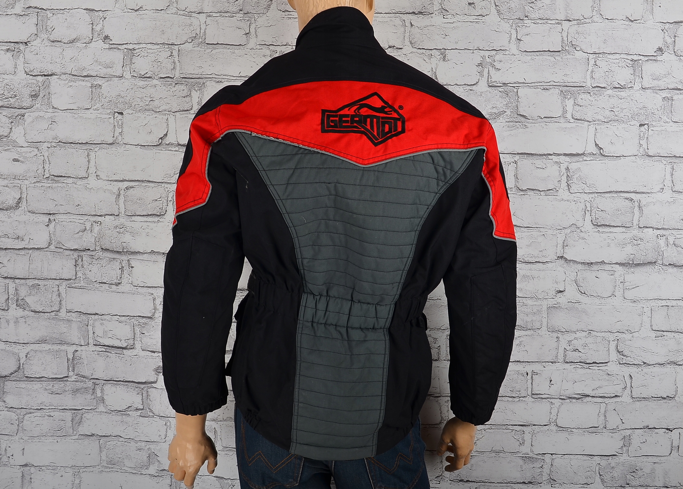 KURTKA TEKSTYLNA NA MOTOR GERYMOT 46/S Kolor czarny