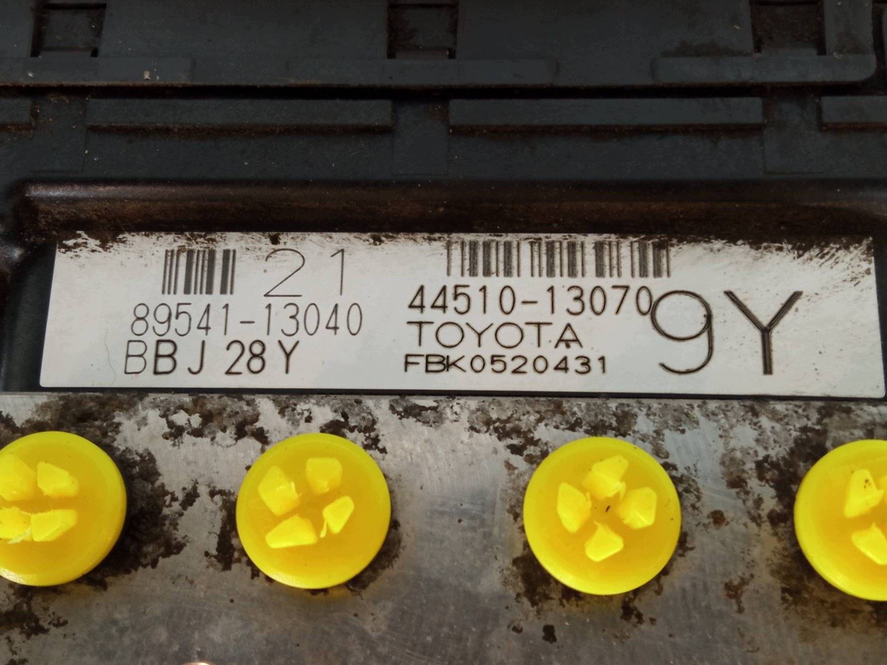 Pompa ABS 89541-13040 44510-13070 Toyota Corolla Verso e (2001-2004)