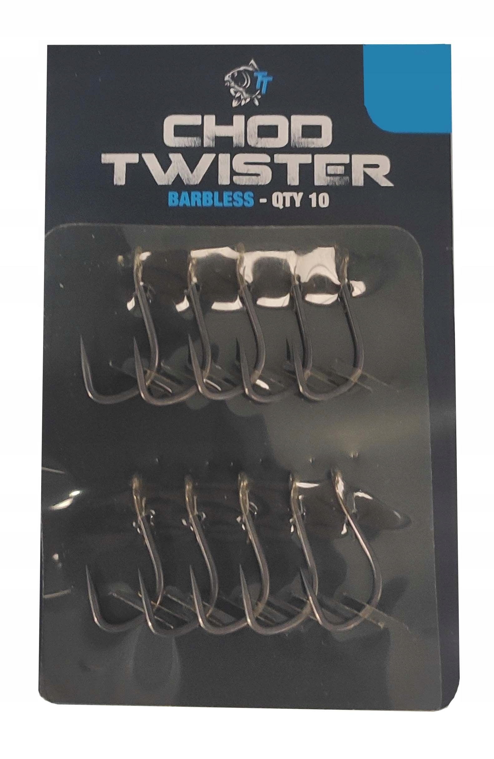 Haczyk Nash Chod Twister Barbless rozm 7 (10szt.)