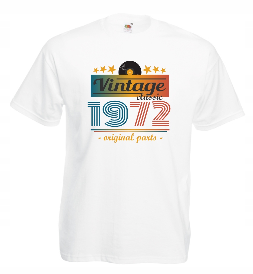 

T-shirt Koszulka Urodziny Rocznik 1972 Vintage M