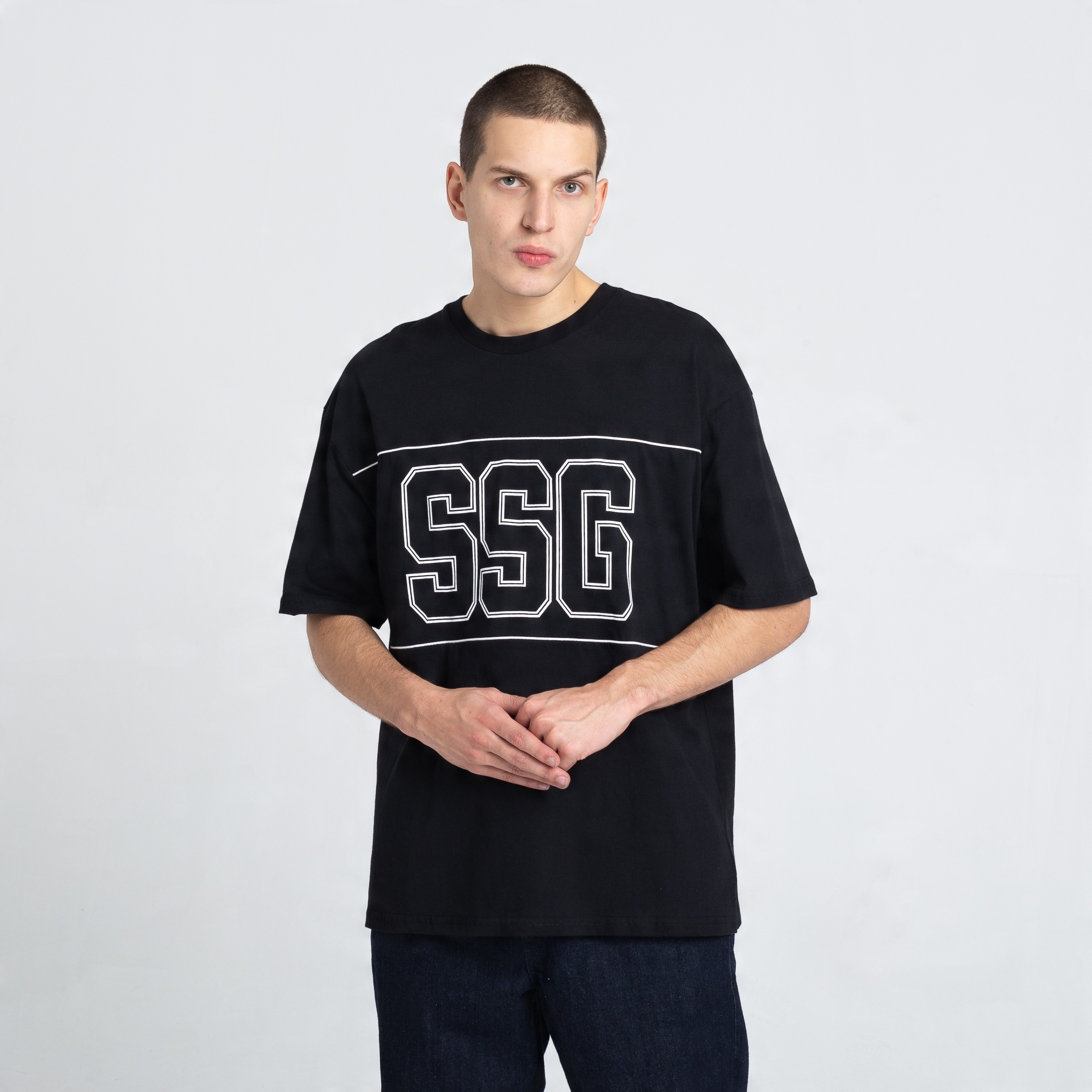 

Koszulka T-shirt Smokestory Ssg Czarna M.1a M