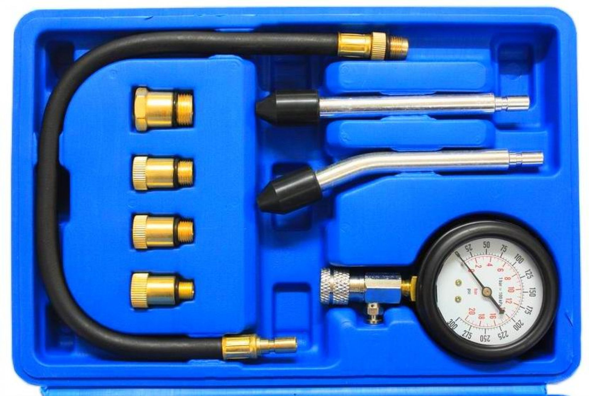 MIERNIK TESTER POZIOMU KOMPRESJI BENZYNA 0-20 BAR