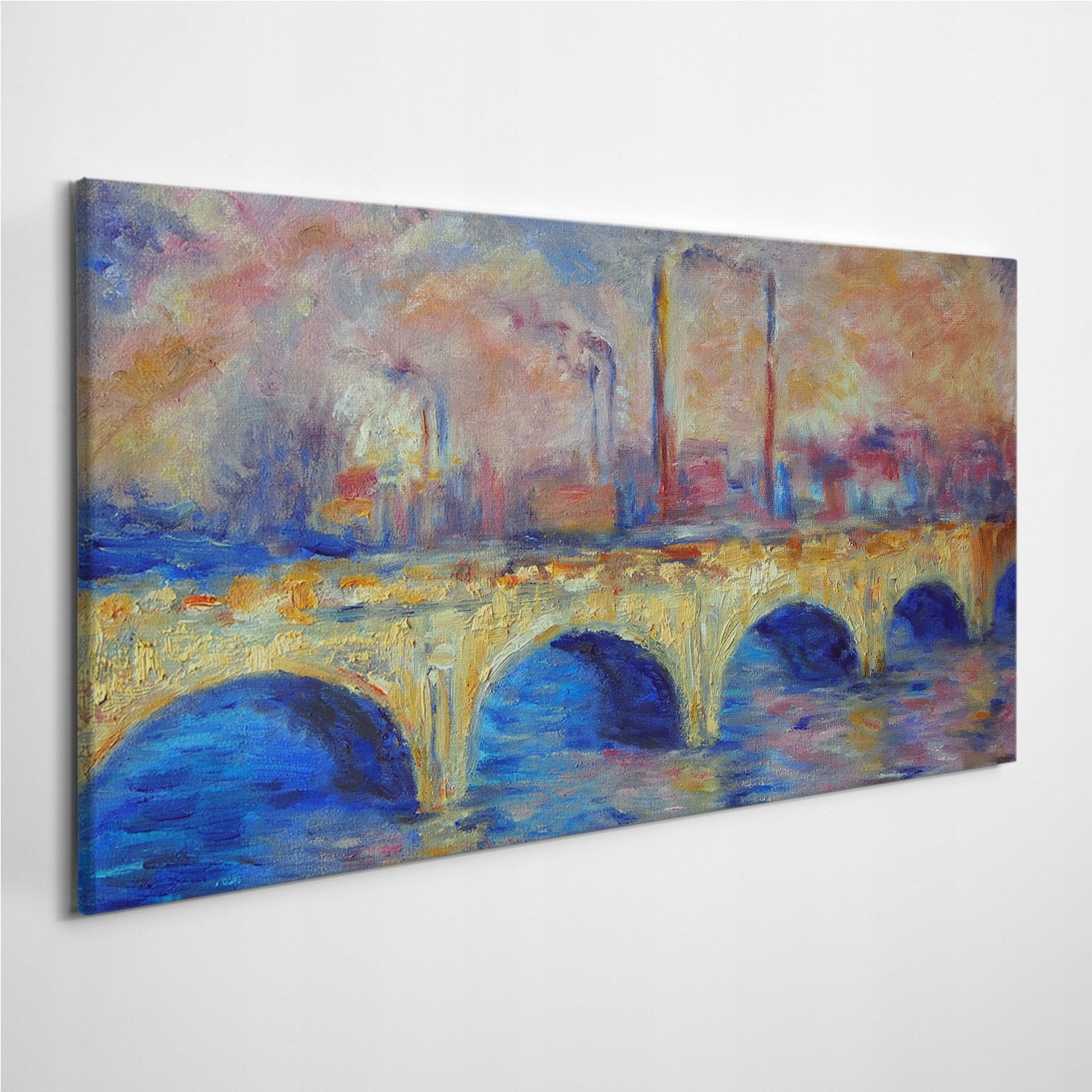 

Foto-obraz na płótnie Londyn Miasto Monet 120x60