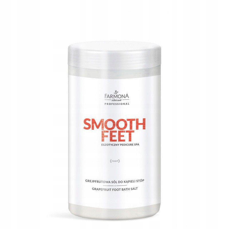 

Farmona Smooth Feet, Grejpfrutowa sól do kapieli s