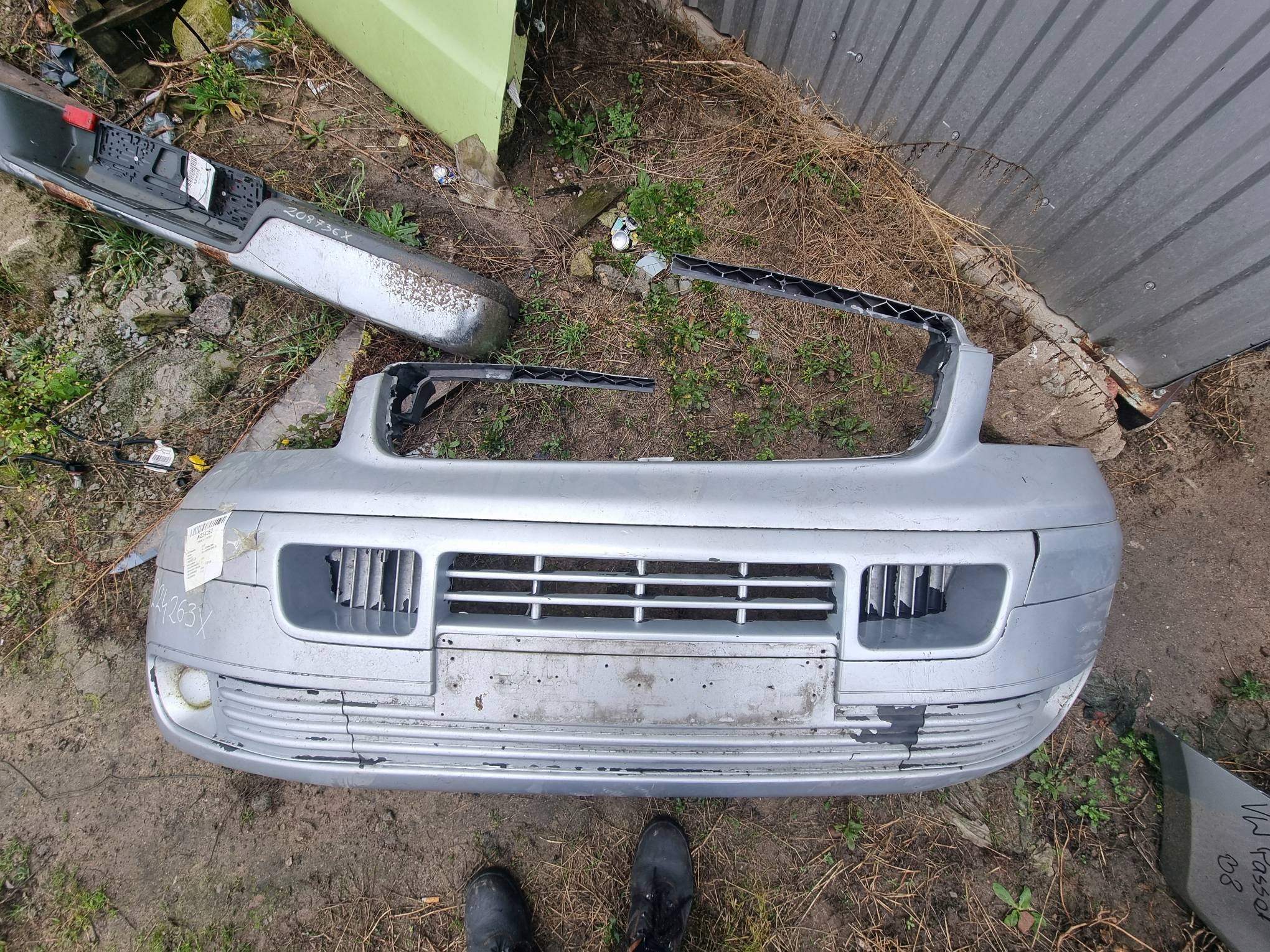 bumper front LA7W VOLKSWAGEN TRANSPORTER T5 CARAVELLE