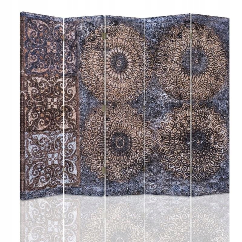 Paraván oboustranný, Skalní vzory 180x170