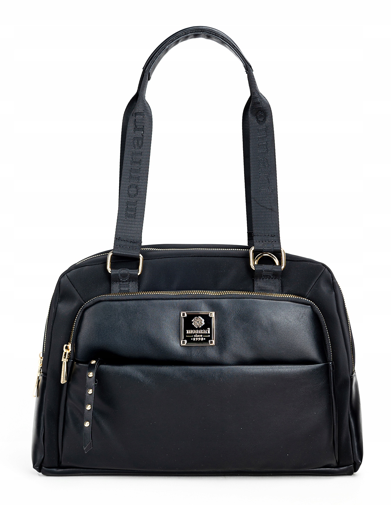 Monnari Dámská nákupní taška Kufřík Černá Elegantní Prostorná BAG4161-020