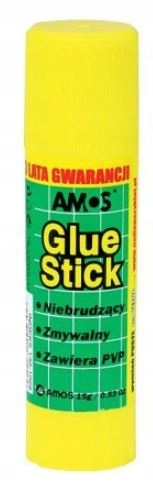 

Klej W Sztyfcie Szkolny Biurowy 15G Amos