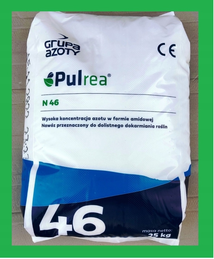 Mocznik 25kg Rozpuszczalny Nawóz Dolistny 46%N