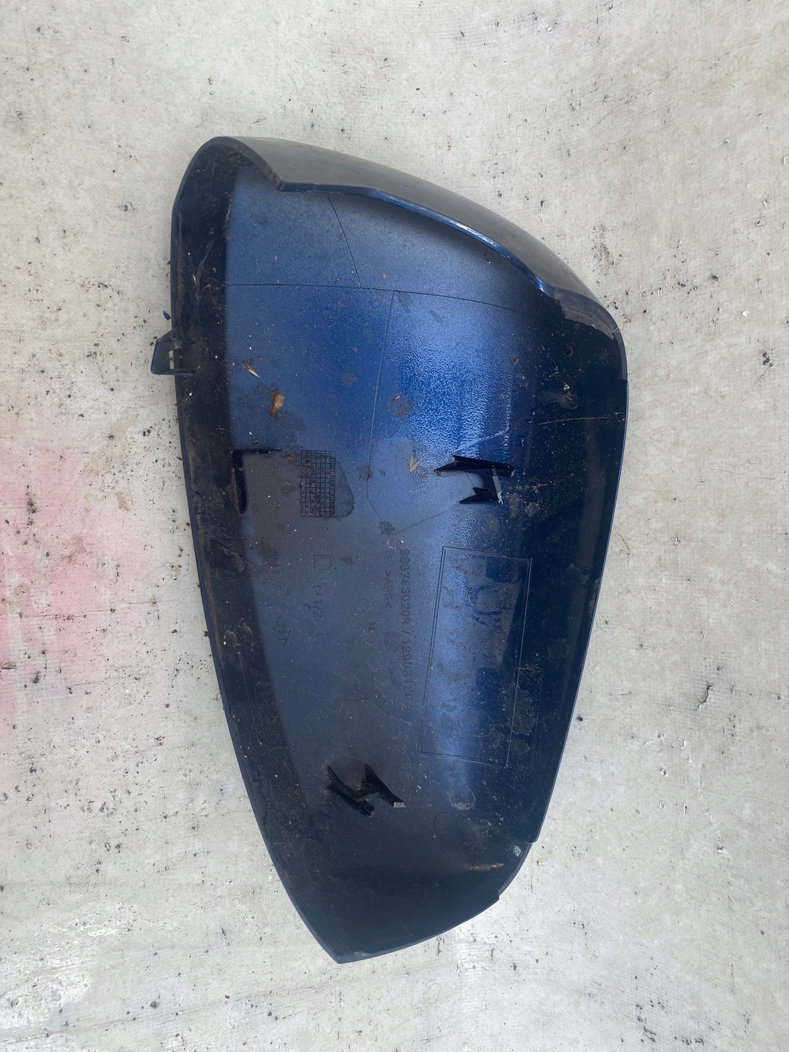 RENAULT KOLEOS 17- cover mirrors right 963743020R
