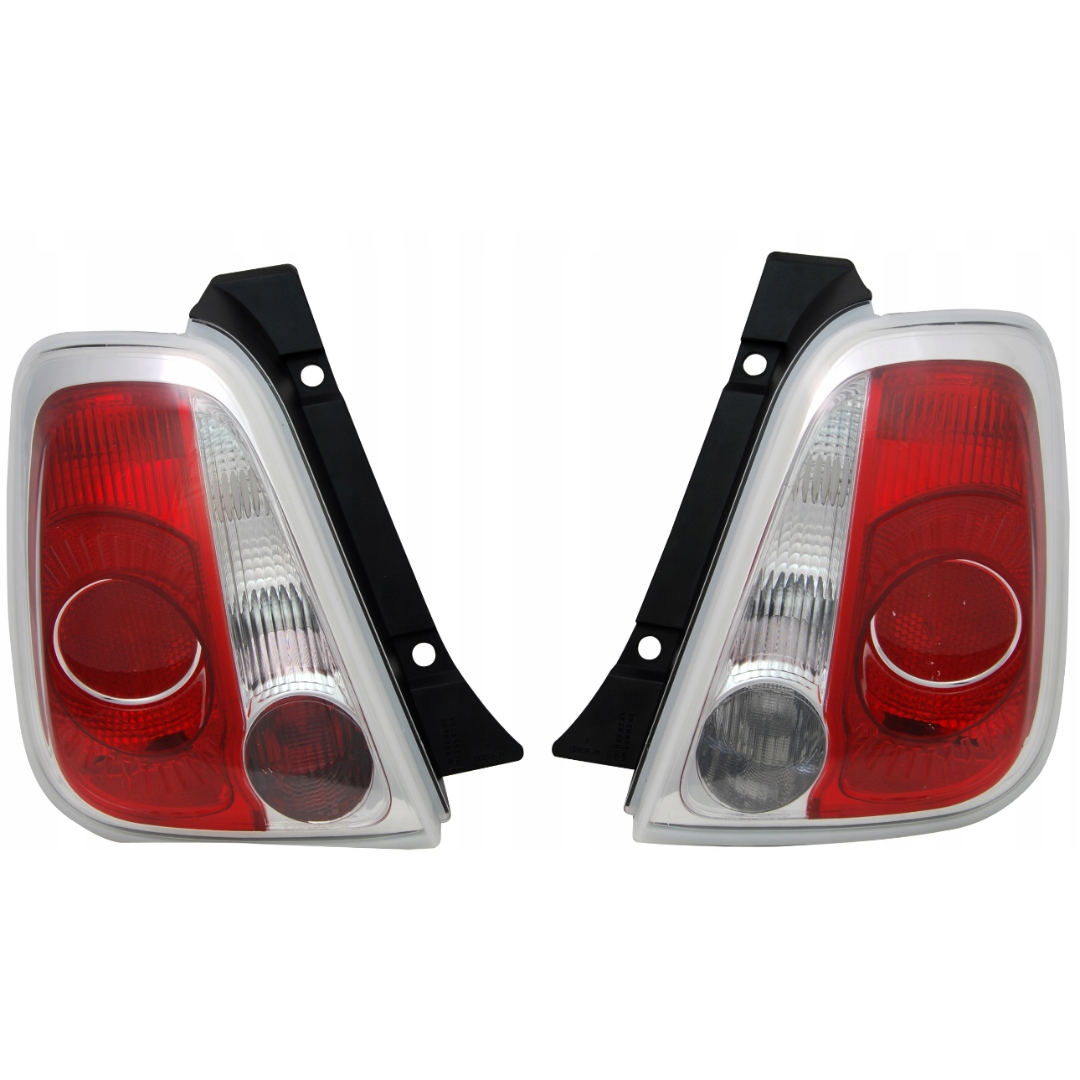 Zadní Světlo Fiat 500 07-15 Tyc Hatchback Komplet