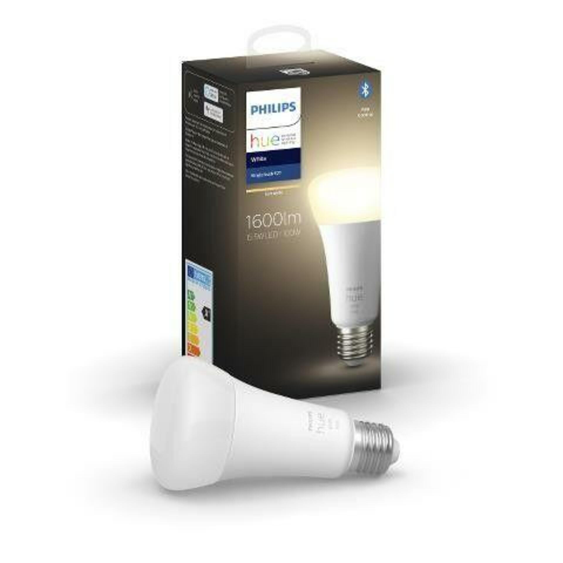 Philips Hue White Led E27 A67 15,5W 1600lm Bt stmívatelná žárovka 2700K