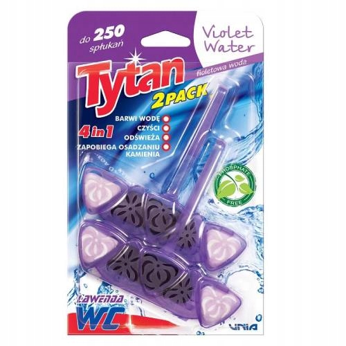 

Tytan Zawieszka do Wc Violet Water, 2x40g