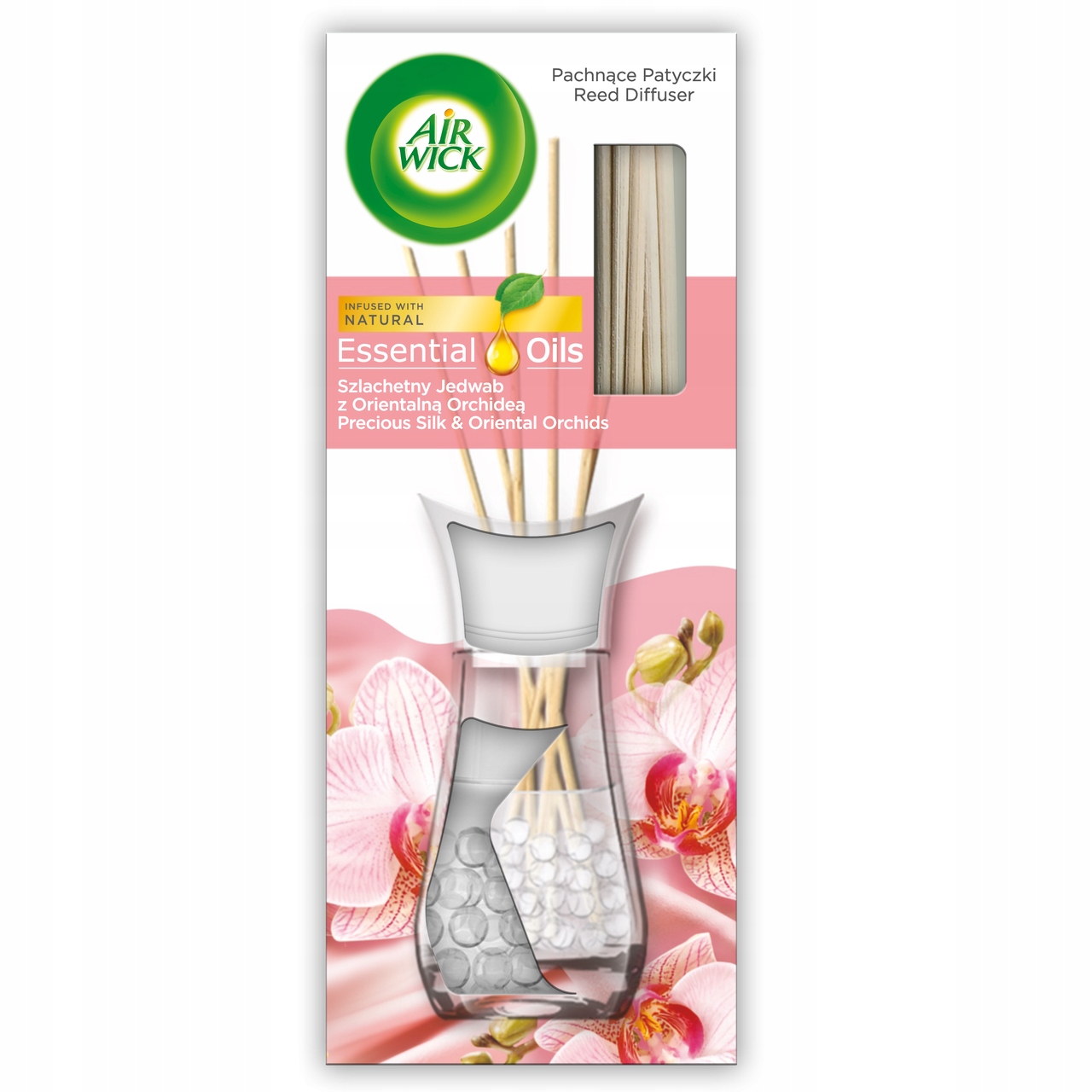

Air Wick Pachnące Patyczki Jedwab Orchidea 25ml