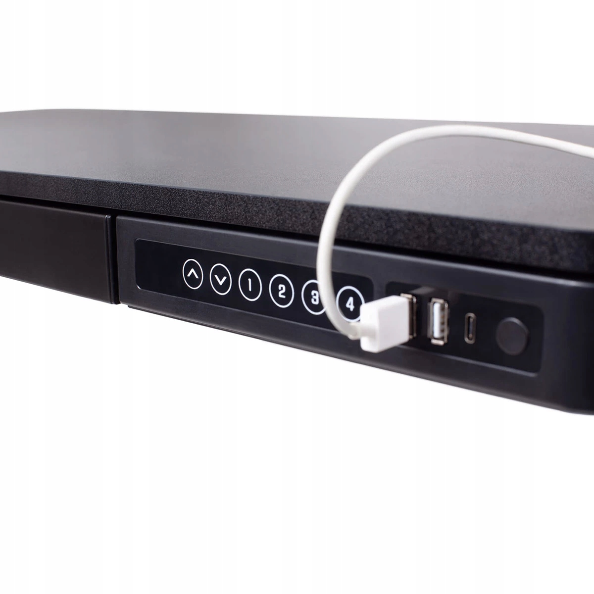 Nowoczesne biurko elektryczna regulacja wysokości Wykończenie matowe