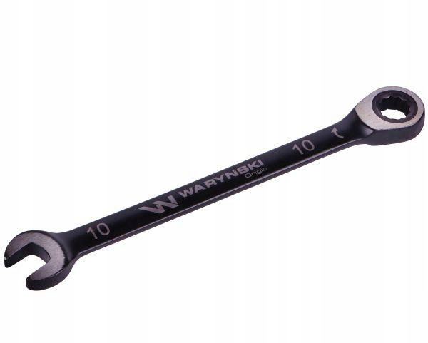 

Klucz płasko-oczkowy 10 mm z grzechotką Waryński