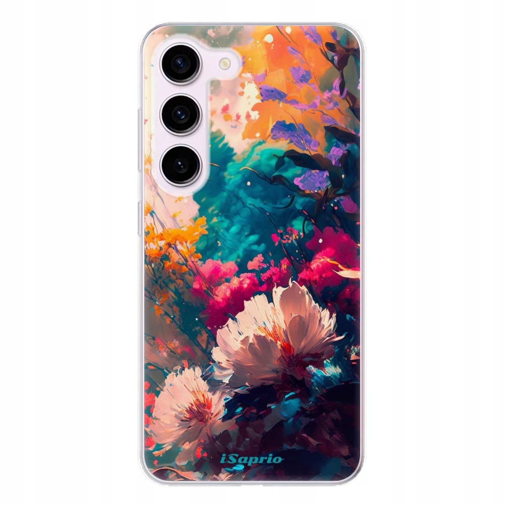 Silikonowe etui iSaprio Flower Design do Samsung Galaxy S23 5G