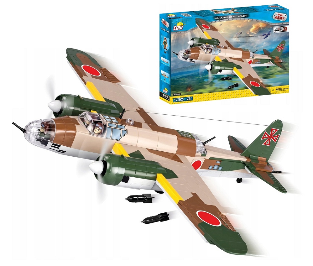 

Cobi 5533 Japoński Bombowiec Nakajima KI-49 Helen