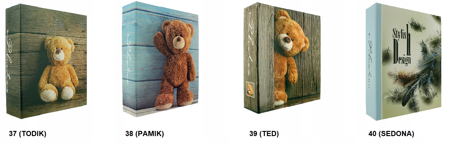 ALBUMY NA ZDJĘCIA WSUWANE 200 ZDJĘĆ 10X15 WZORY Model Assort 78
