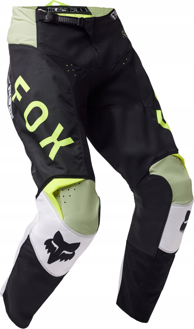 Motocyklové nohavice cross enduro Fox 180 Race Spec Pale Green