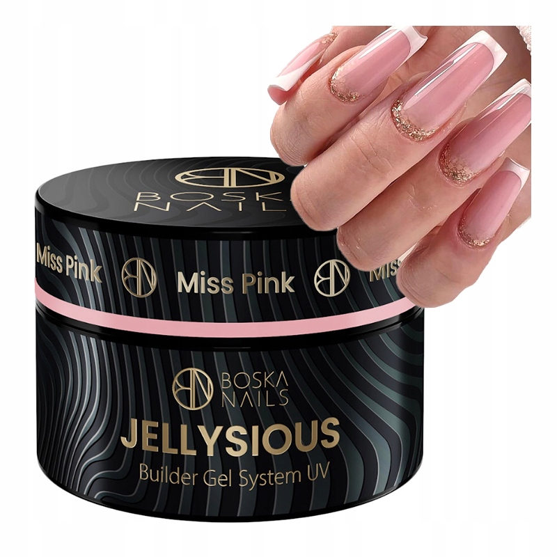 

Boska Jellysious Żel Budujący 15ml Miss Pink Róż