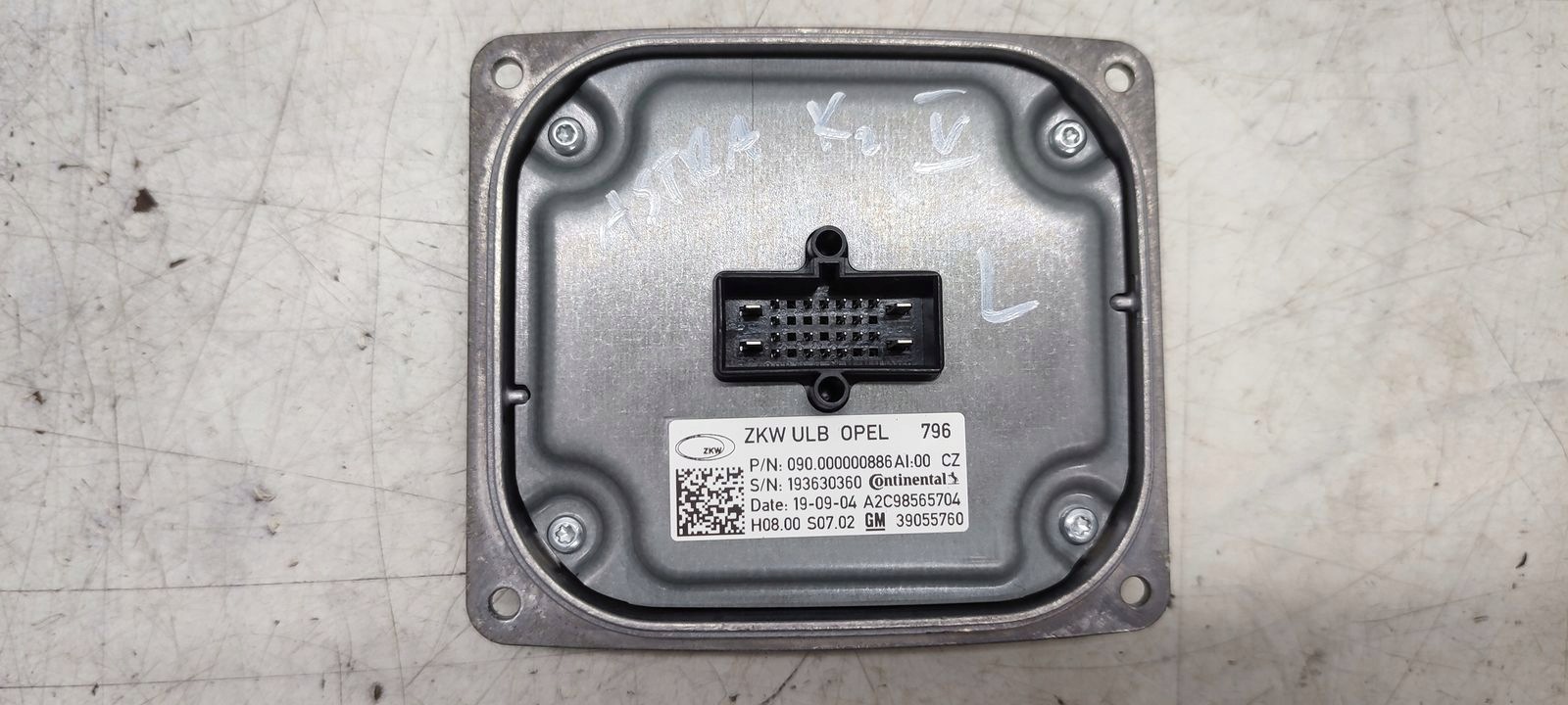 control unit LED Opel Astra K LIFT kombi