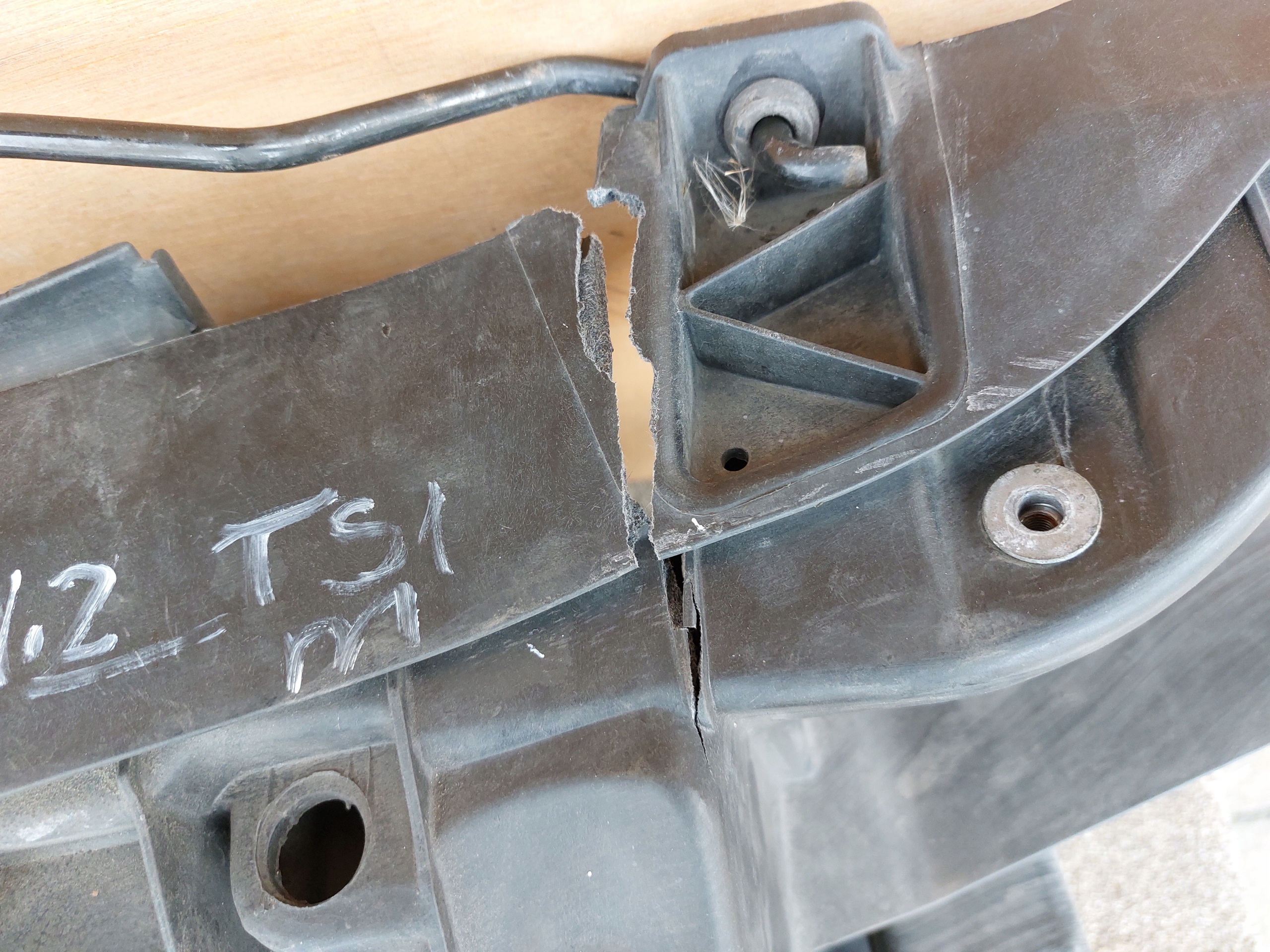 support panel for radiators SEAT LEON II LIFT 1.2 TSI complete