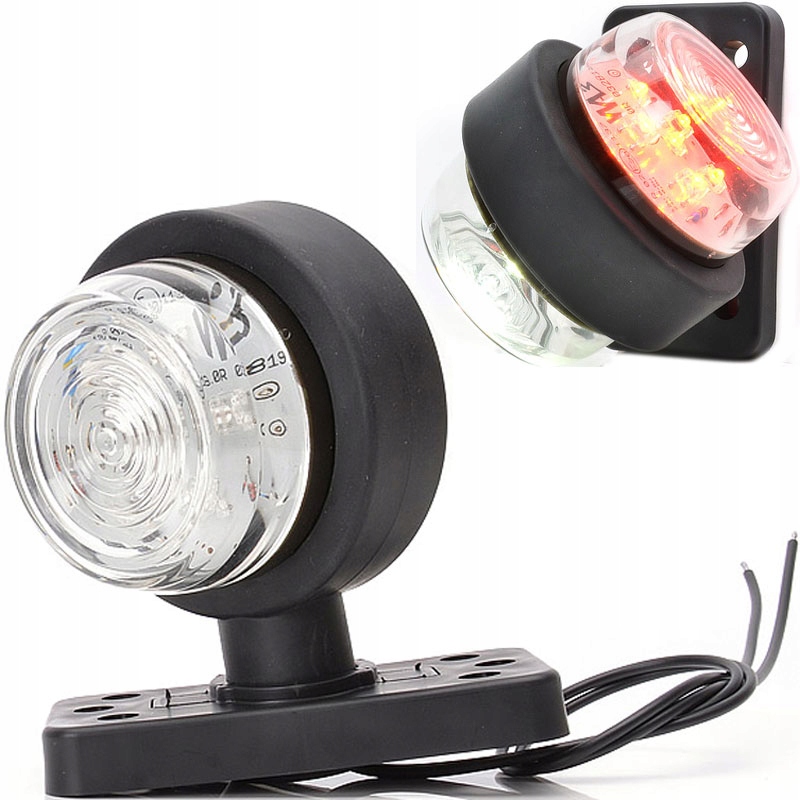 

Lampa Obrysowa Led Obrysówka Rogowa Laweta Naczepa