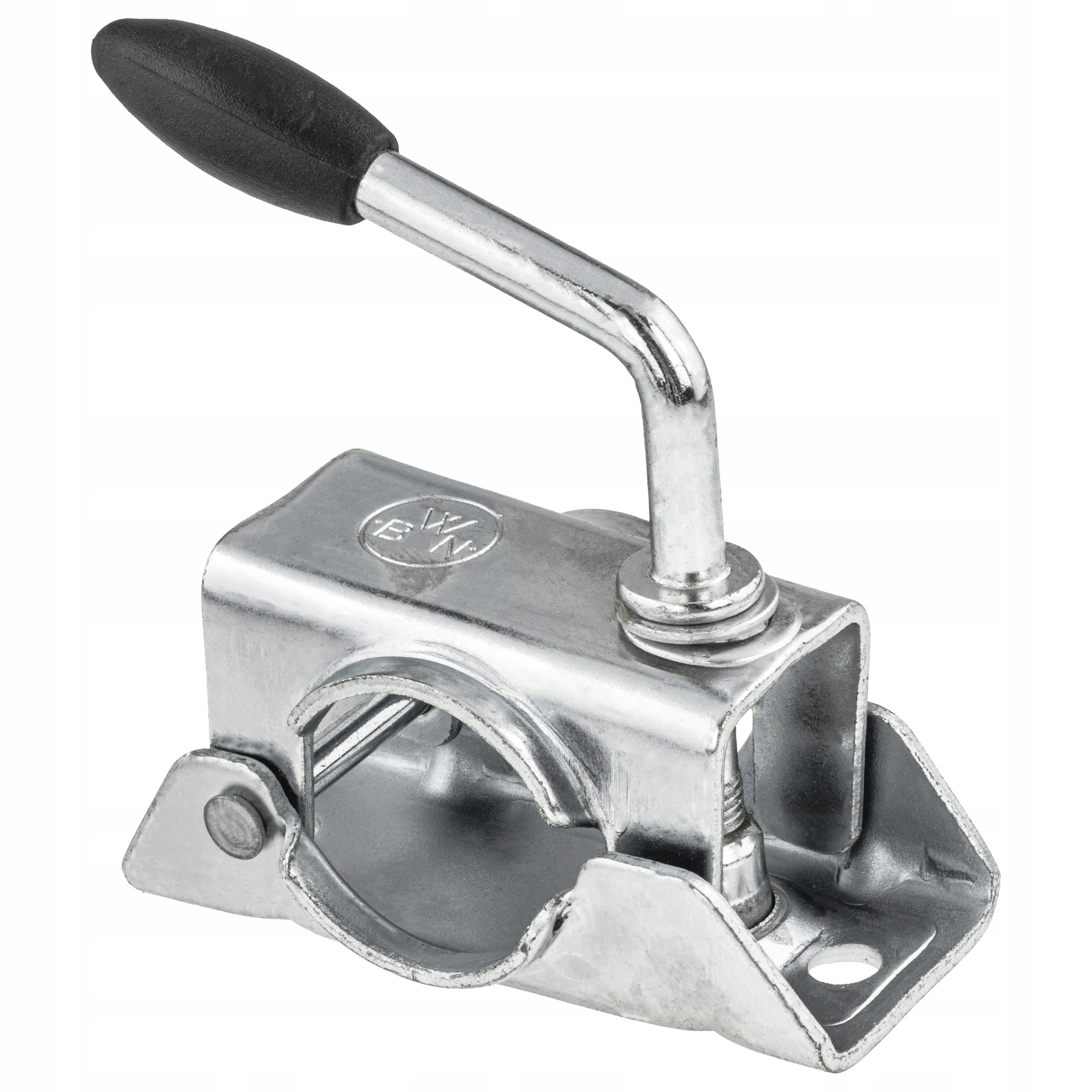 OBJÍMKA DRŽÁK KLEMA PODPĚRNÉHO KOLA PŘÍVĚSU, průměr 48 mm