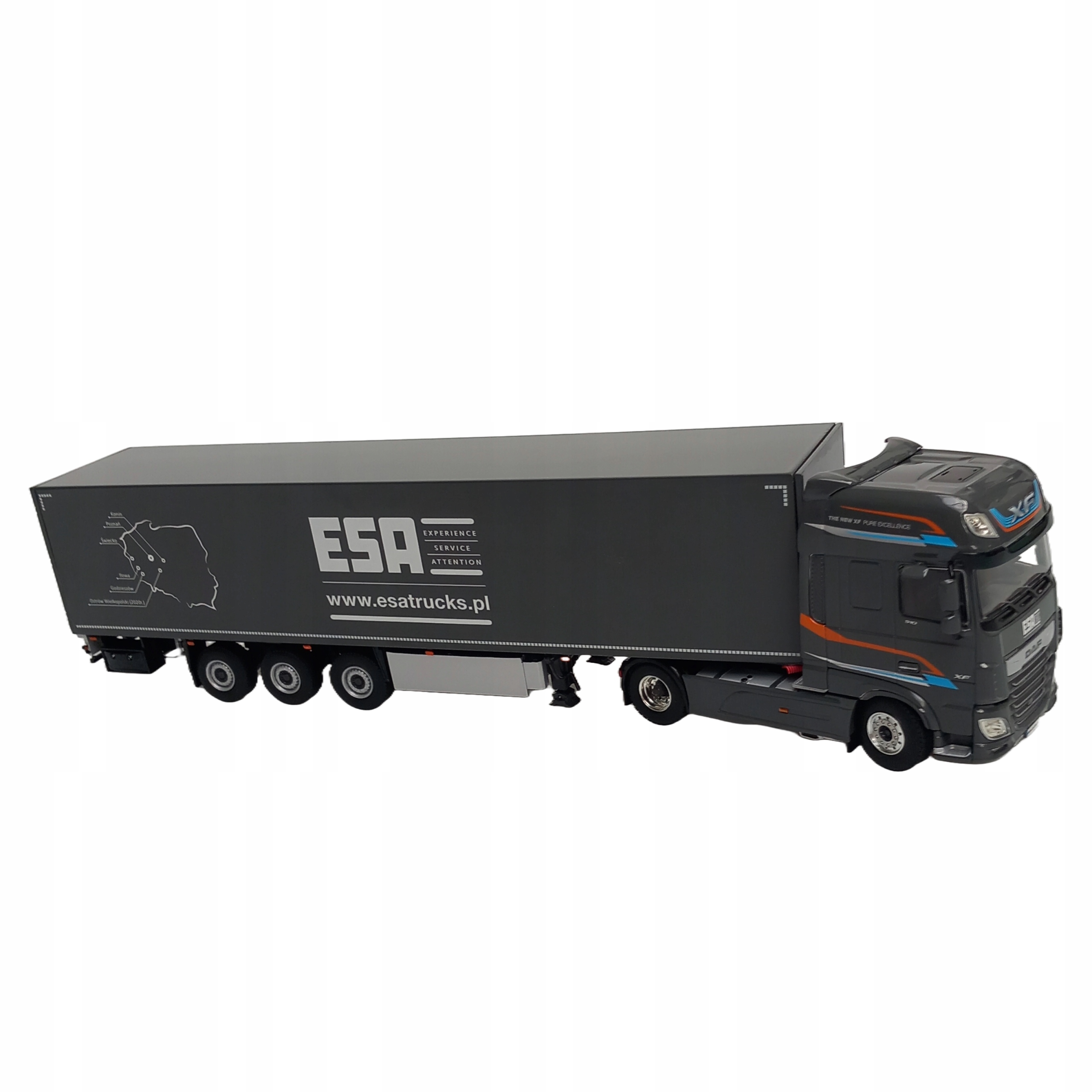 Model Daf Xf Ssc Space Cab MY2017 Esa Trucks Wsi 1:50
