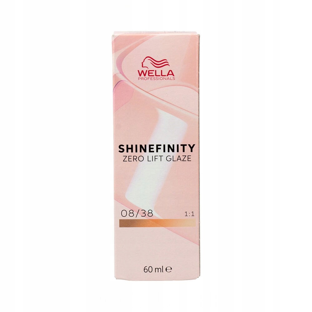 Permanentní barvení Wella Shinefinity N 08/38 (60 ml)