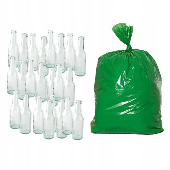 

Worki do segregacji sortowania śmieci 160L 10 szt