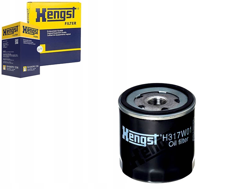 Hengst filter фильтр масляный audi a1 1.4 tfsi (8x1. 8