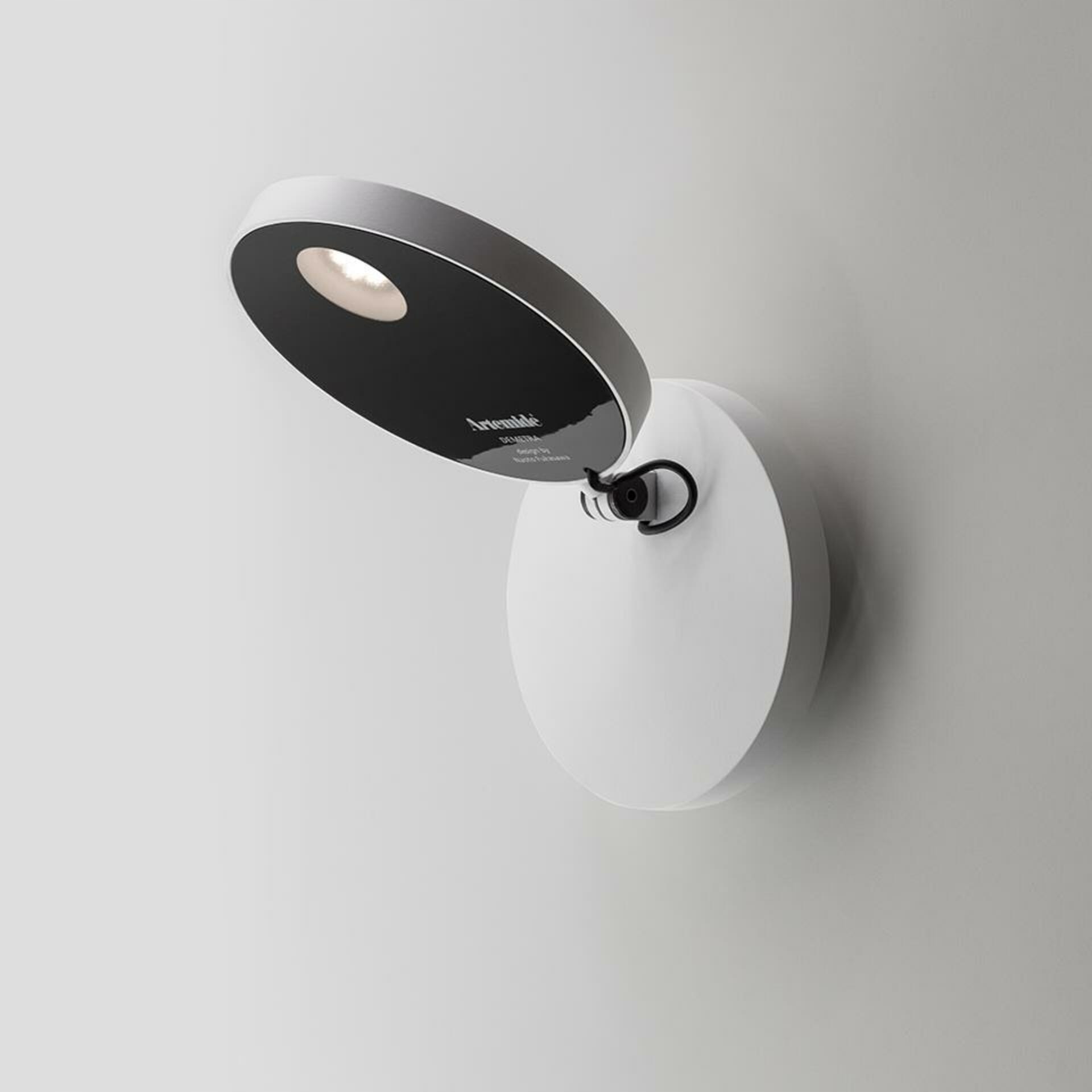 Artemide Demetra bodové svietidlo Led 8W 2700K biela, design Fukasawa