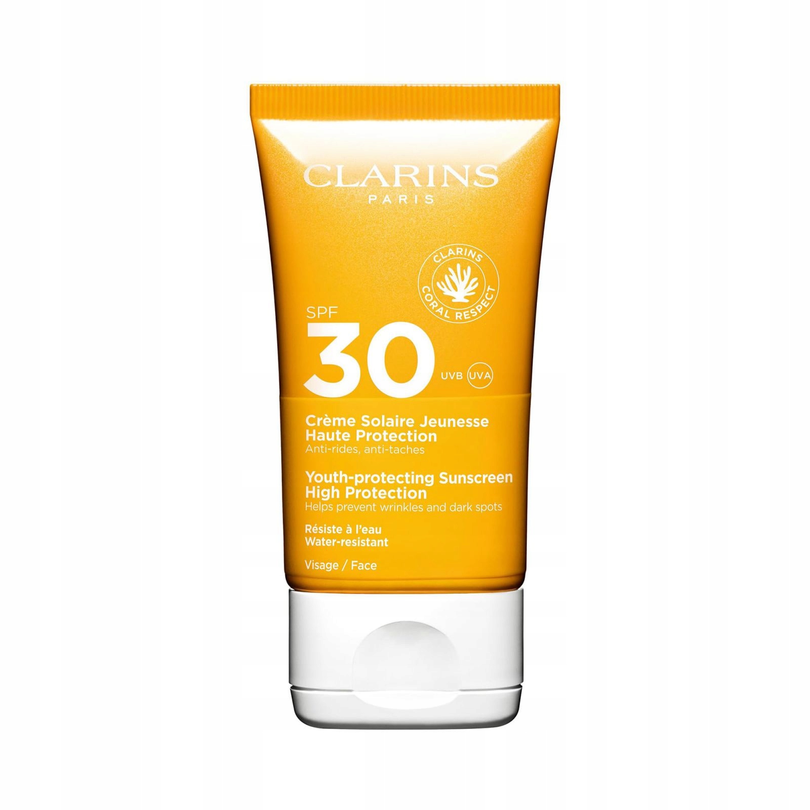 Clarins Opalovací krém na obličej Spf 30, 50 ml