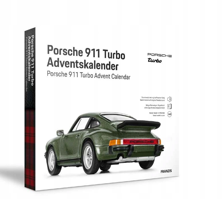 Model Porsche 911 Turbo adventný kalendár
