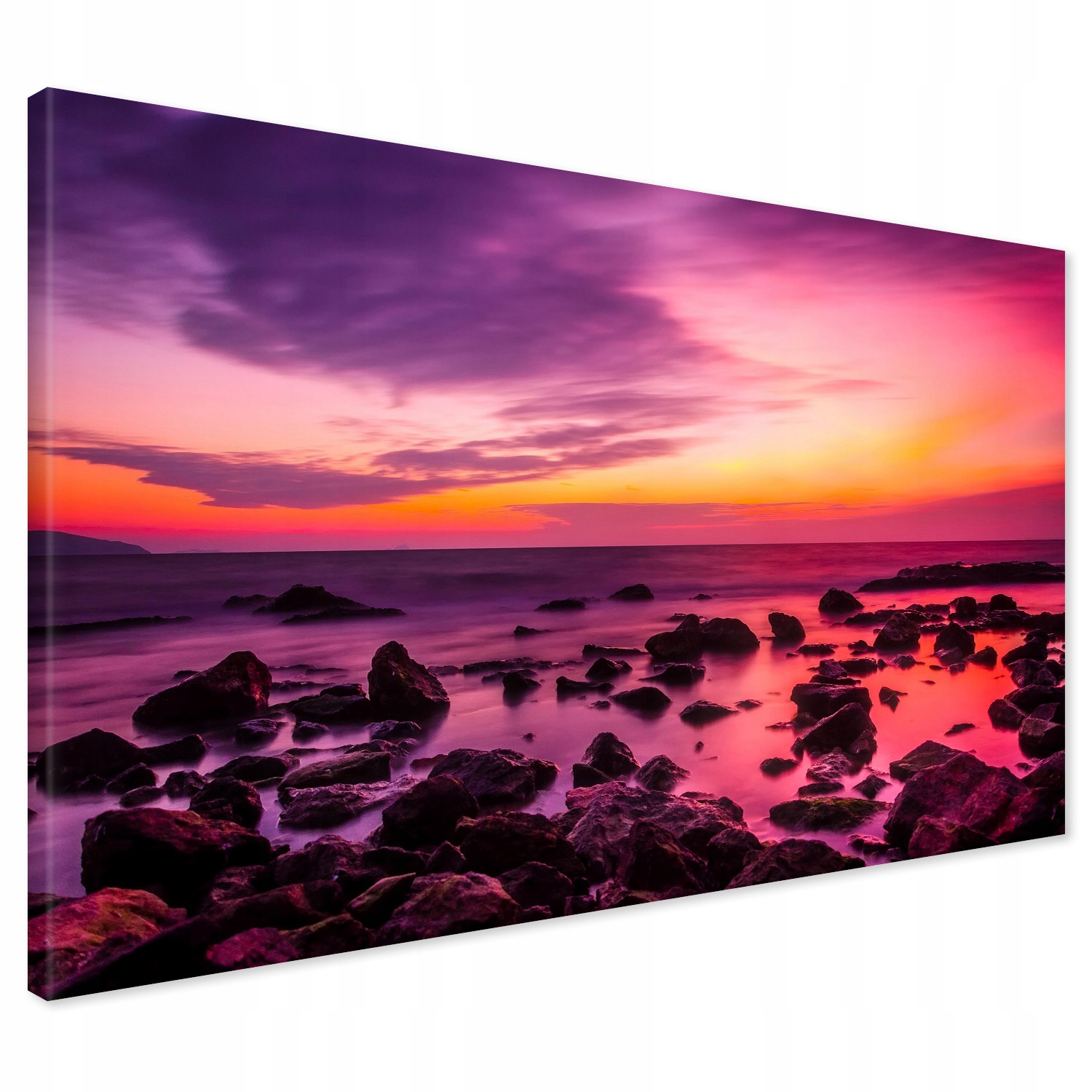 

Obraz na płótnie morze plaża skały 100x70