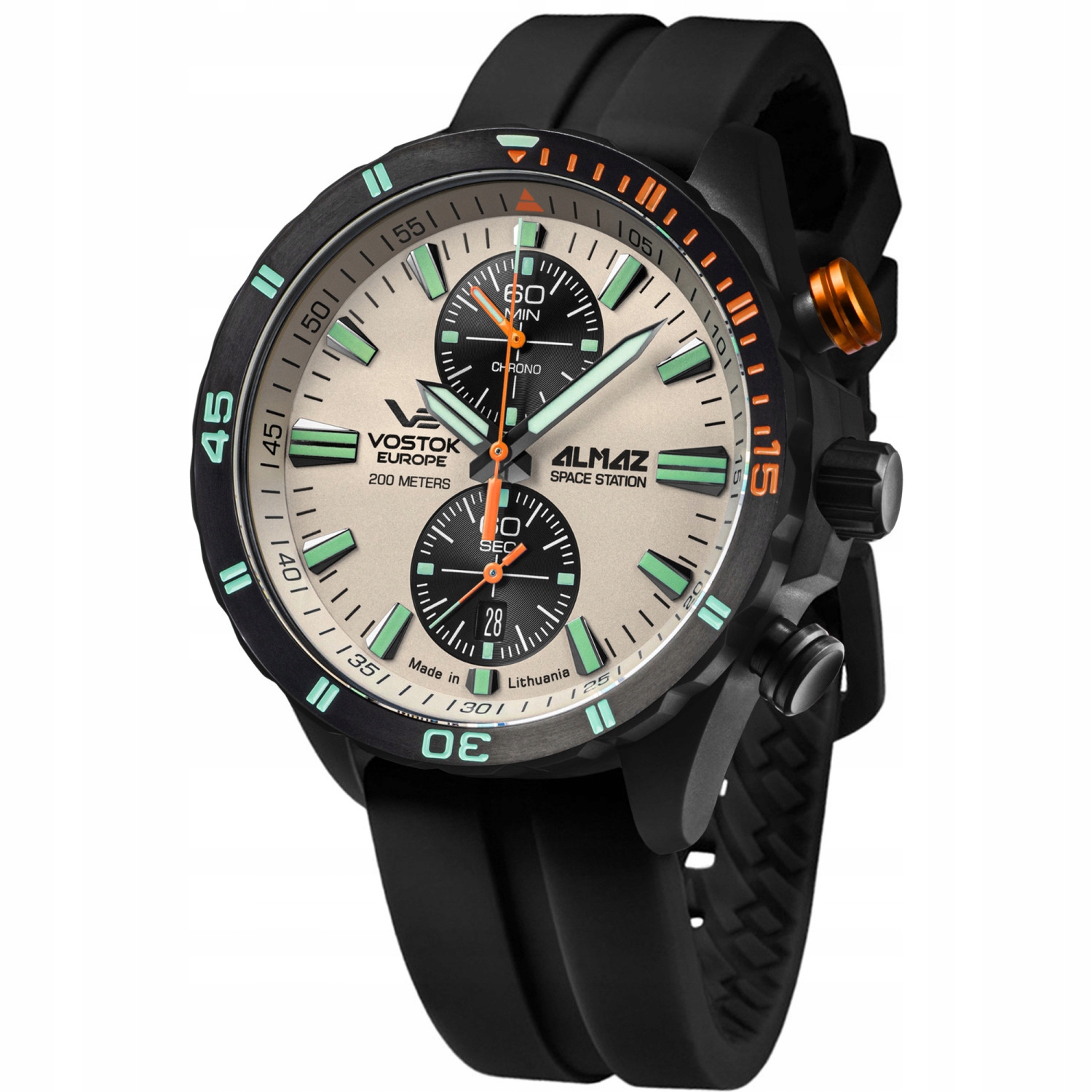 Pánské Hodinky Vostok Europe 6S11-320C677S černé