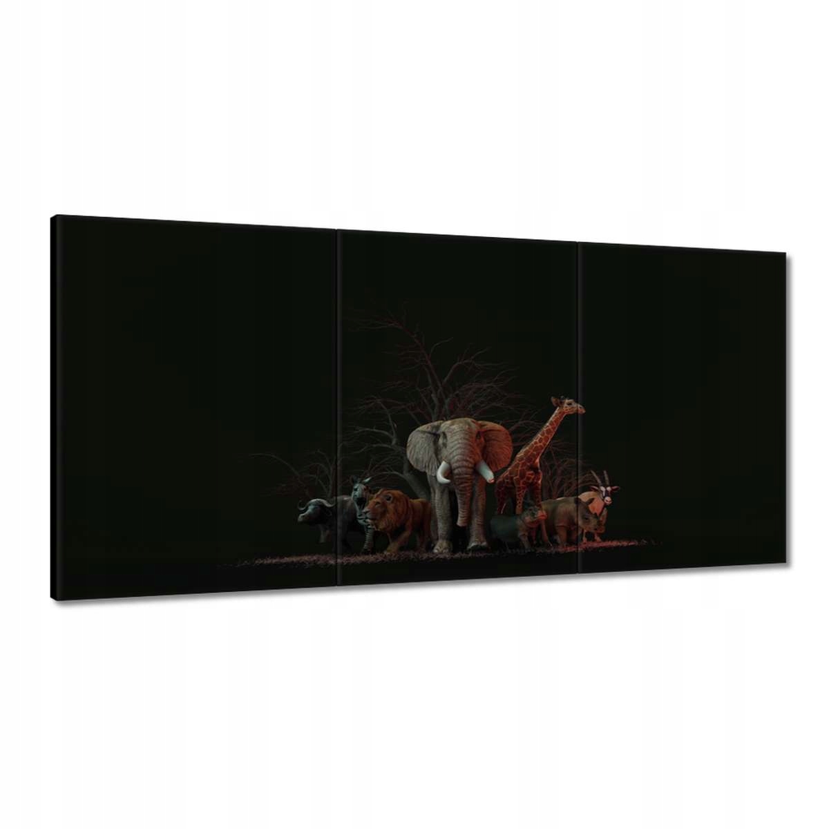 Obrazy 180x90 Veľká skupina zvierat zoo