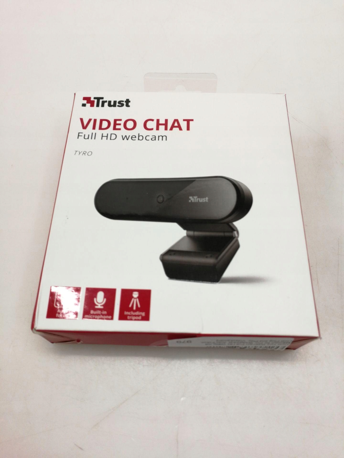 TRUST KAMERA INTERNETOWA TYRO FULL HD 1080P Marka Trust