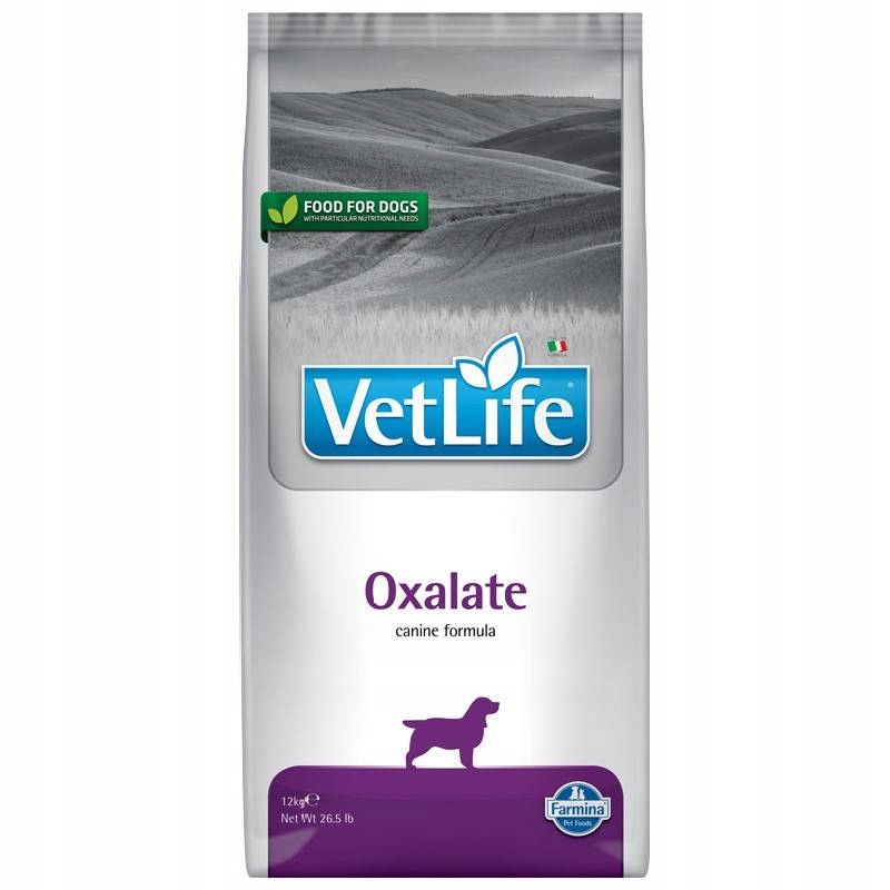 Levně Farmina Vet Life Oxalate Dog Urinary Krmivo pro psy 12 kg Močové kameny