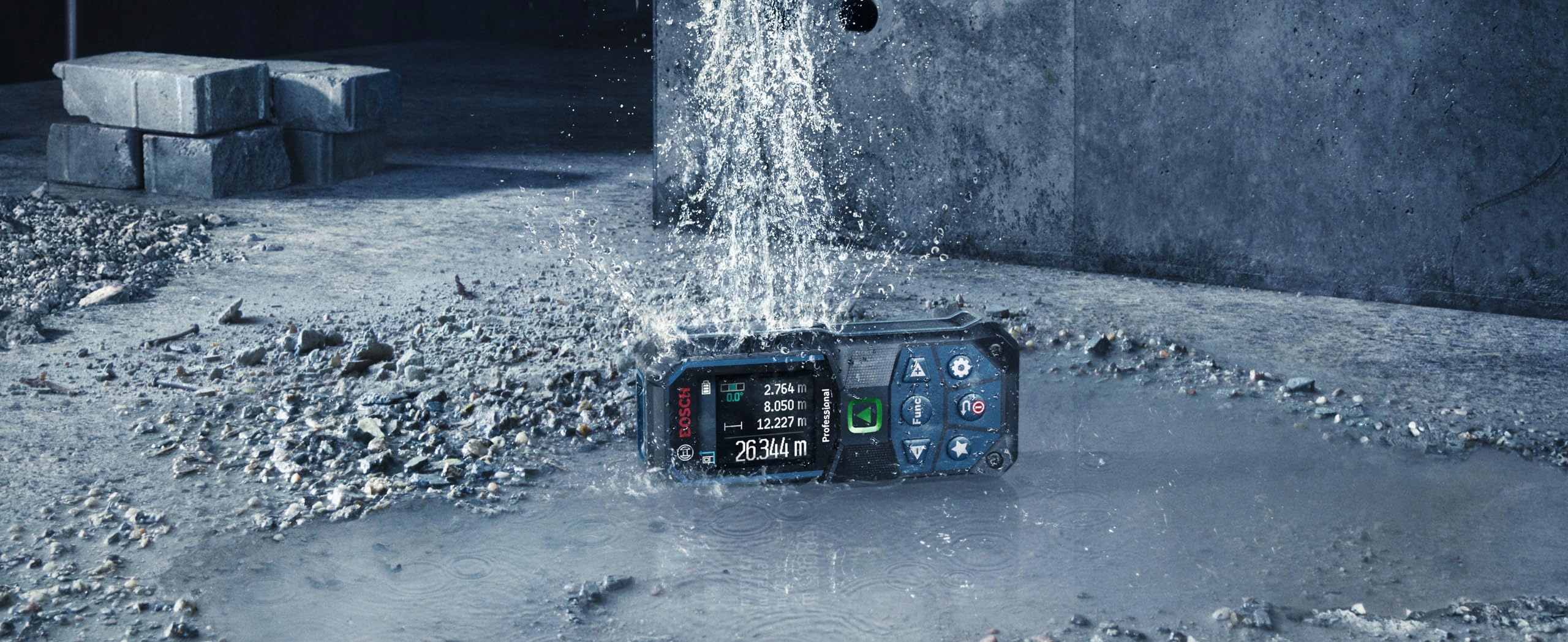 BOSCH Dalmierz Laserowy GLM 50-23 G Zielony Laser Zasięg 50m IP65 — miniatura 5