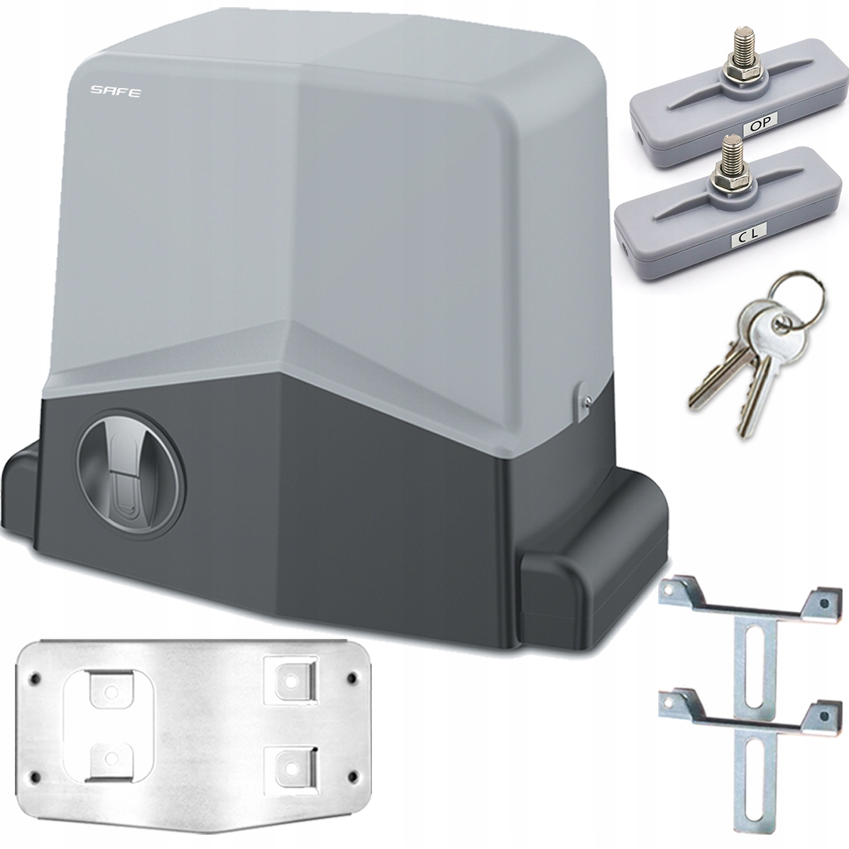 Profesionální Pohon Pro Posuvnou Bránu 600 kg Automat, pohon konců