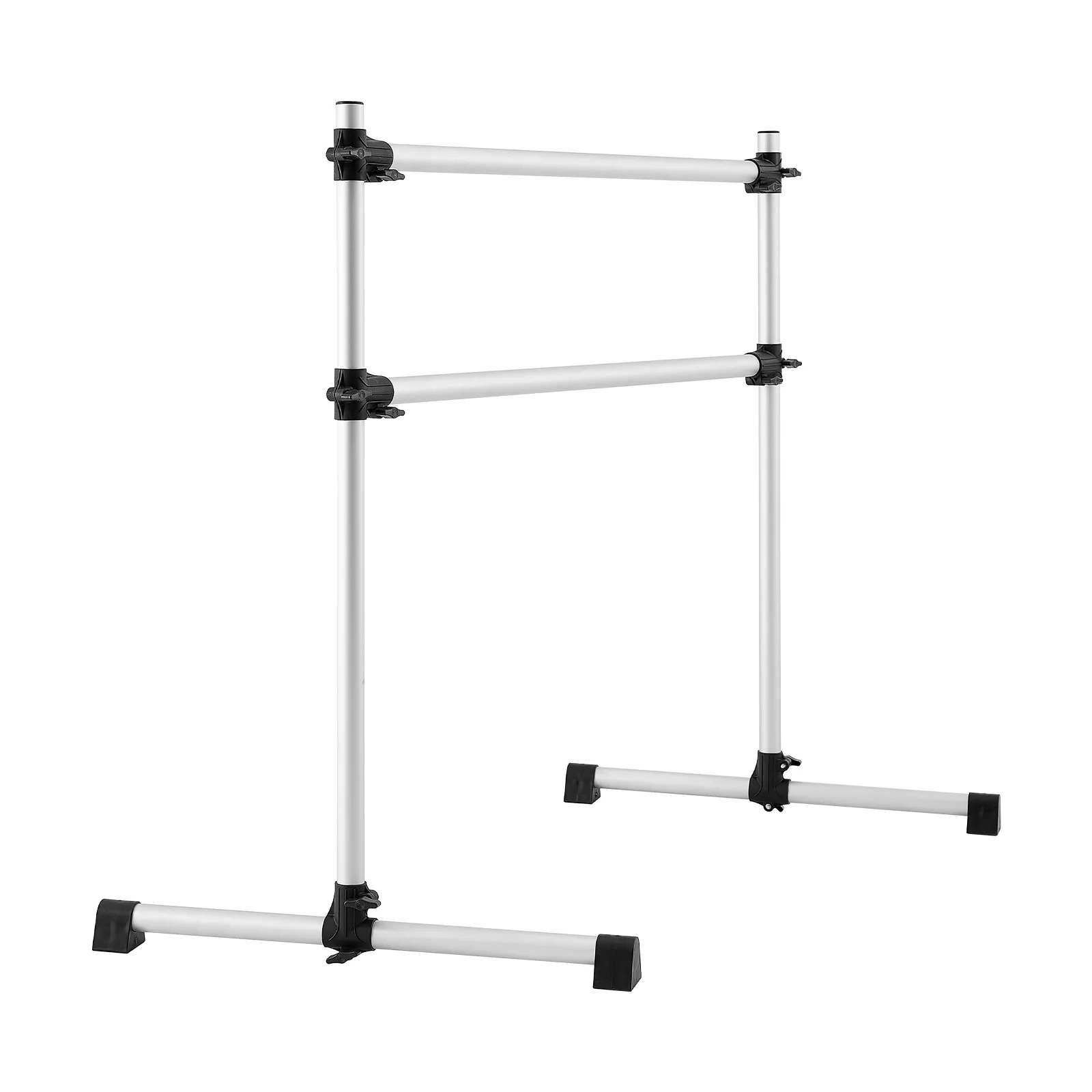 Hrazda dvojitá, nastavitelná, stabilní pro tanec, pilates, hliníková