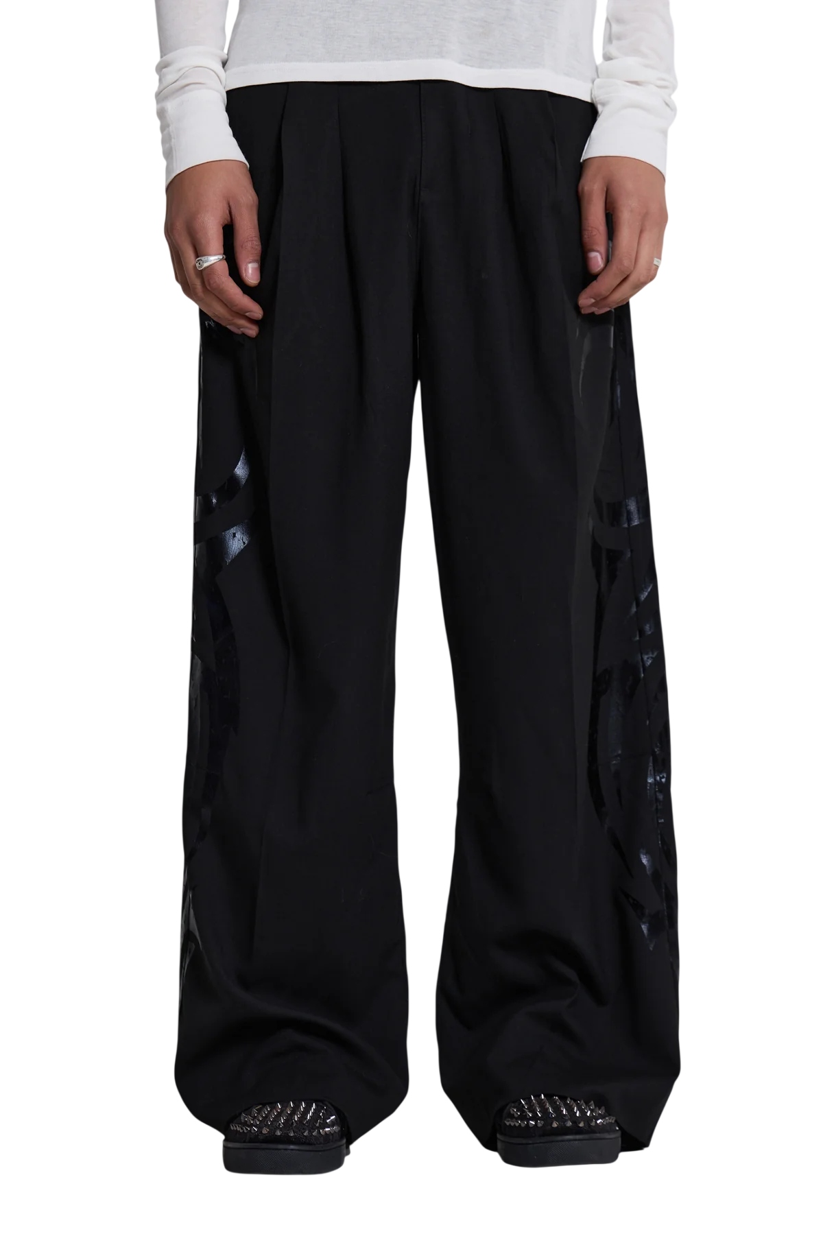 Kalhoty Jaded London Blackout Blade Suit W32